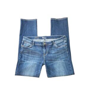 Kut from the Kloth High-Rise Boyfriend Distressed Jeans    Size: 16